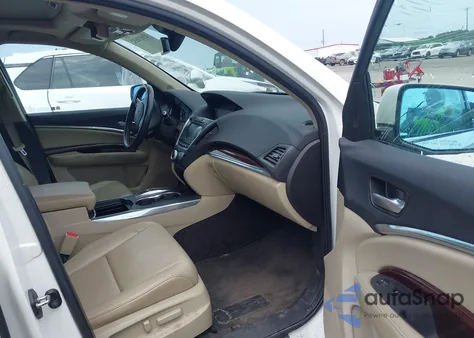 2016 Acura Mdx Technology Acurawatch Plus Packages/Technology Package from USA, damaged, VIN 5FRYD4H43GB040282